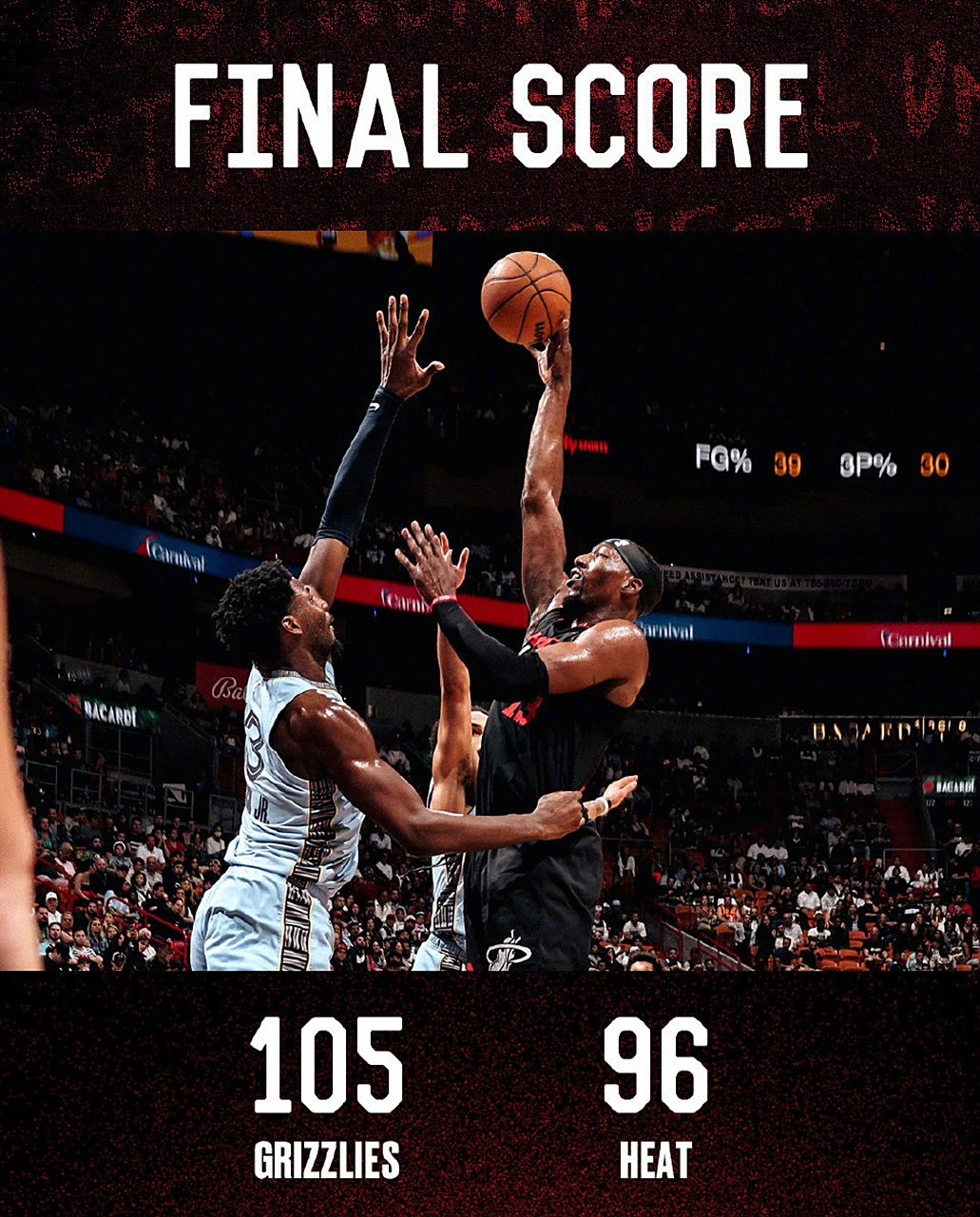 热火大胜骑士，取得两连胜